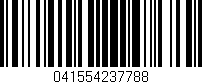 Código de barras (EAN, GTIN, SKU, ISBN): '041554237788'