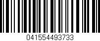 Código de barras (EAN, GTIN, SKU, ISBN): '041554493733'