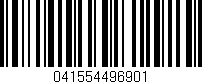 Código de barras (EAN, GTIN, SKU, ISBN): '041554496901'