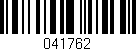 Código de barras (EAN, GTIN, SKU, ISBN): '041762'
