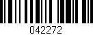 Código de barras (EAN, GTIN, SKU, ISBN): '042272'