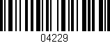 Código de barras (EAN, GTIN, SKU, ISBN): '04229'