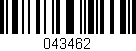 Código de barras (EAN, GTIN, SKU, ISBN): '043462'