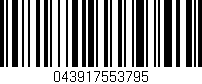Código de barras (EAN, GTIN, SKU, ISBN): '043917553795'