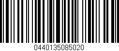 Código de barras (EAN, GTIN, SKU, ISBN): '0440135085020'