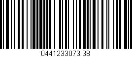 Código de barras (EAN, GTIN, SKU, ISBN): '0441233073.38'