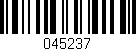 Código de barras (EAN, GTIN, SKU, ISBN): '045237'