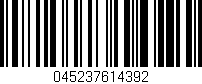Código de barras (EAN, GTIN, SKU, ISBN): '045237614392'