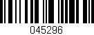 Código de barras (EAN, GTIN, SKU, ISBN): '045296'