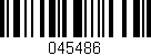 Código de barras (EAN, GTIN, SKU, ISBN): '045486'