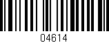 Código de barras (EAN, GTIN, SKU, ISBN): '04614'
