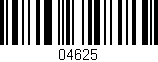 Código de barras (EAN, GTIN, SKU, ISBN): '04625'