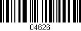 Código de barras (EAN, GTIN, SKU, ISBN): '04626'