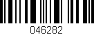 Código de barras (EAN, GTIN, SKU, ISBN): '046282'
