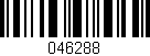 Código de barras (EAN, GTIN, SKU, ISBN): '046288'