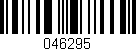 Código de barras (EAN, GTIN, SKU, ISBN): '046295'