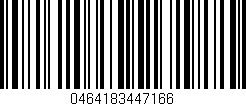 Código de barras (EAN, GTIN, SKU, ISBN): '0464183447166'