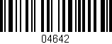 Código de barras (EAN, GTIN, SKU, ISBN): '04642'