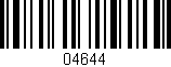 Código de barras (EAN, GTIN, SKU, ISBN): '04644'