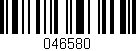 Código de barras (EAN, GTIN, SKU, ISBN): '046580'