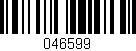 Código de barras (EAN, GTIN, SKU, ISBN): '046599'