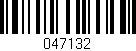 Código de barras (EAN, GTIN, SKU, ISBN): '047132'