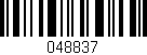 Código de barras (EAN, GTIN, SKU, ISBN): '048837'