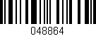 Código de barras (EAN, GTIN, SKU, ISBN): '048864'