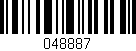 Código de barras (EAN, GTIN, SKU, ISBN): '048887'