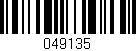Código de barras (EAN, GTIN, SKU, ISBN): '049135'