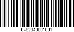 Código de barras (EAN, GTIN, SKU, ISBN): '0492340001001'