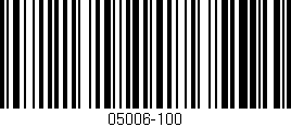Código de barras (EAN, GTIN, SKU, ISBN): '05006-100'