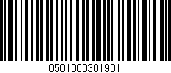 Código de barras (EAN, GTIN, SKU, ISBN): '0501000301901'