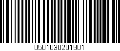 Código de barras (EAN, GTIN, SKU, ISBN): '0501030201901'