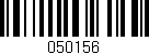 Código de barras (EAN, GTIN, SKU, ISBN): '050156'