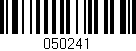 Código de barras (EAN, GTIN, SKU, ISBN): '050241'