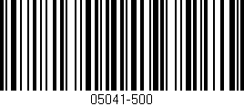 Código de barras (EAN, GTIN, SKU, ISBN): '05041-500'