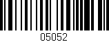 Código de barras (EAN, GTIN, SKU, ISBN): '05052'