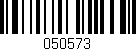 Código de barras (EAN, GTIN, SKU, ISBN): '050573'