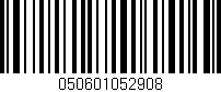 Código de barras (EAN, GTIN, SKU, ISBN): '050601052908'