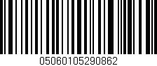 Código de barras (EAN, GTIN, SKU, ISBN): '05060105290862'