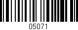 Código de barras (EAN, GTIN, SKU, ISBN): '05071'