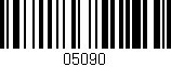 Código de barras (EAN, GTIN, SKU, ISBN): '05090'