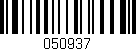 Código de barras (EAN, GTIN, SKU, ISBN): '050937'