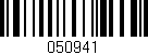 Código de barras (EAN, GTIN, SKU, ISBN): '050941'