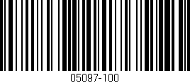Código de barras (EAN, GTIN, SKU, ISBN): '05097-100'