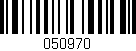 Código de barras (EAN, GTIN, SKU, ISBN): '050970'