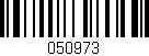 Código de barras (EAN, GTIN, SKU, ISBN): '050973'