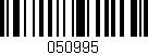 Código de barras (EAN, GTIN, SKU, ISBN): '050995'