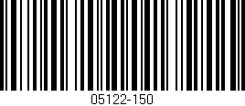 Código de barras (EAN, GTIN, SKU, ISBN): '05122-150'